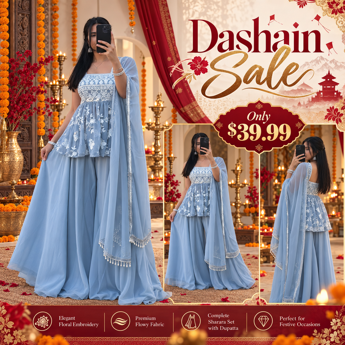 Sharara Set Sale