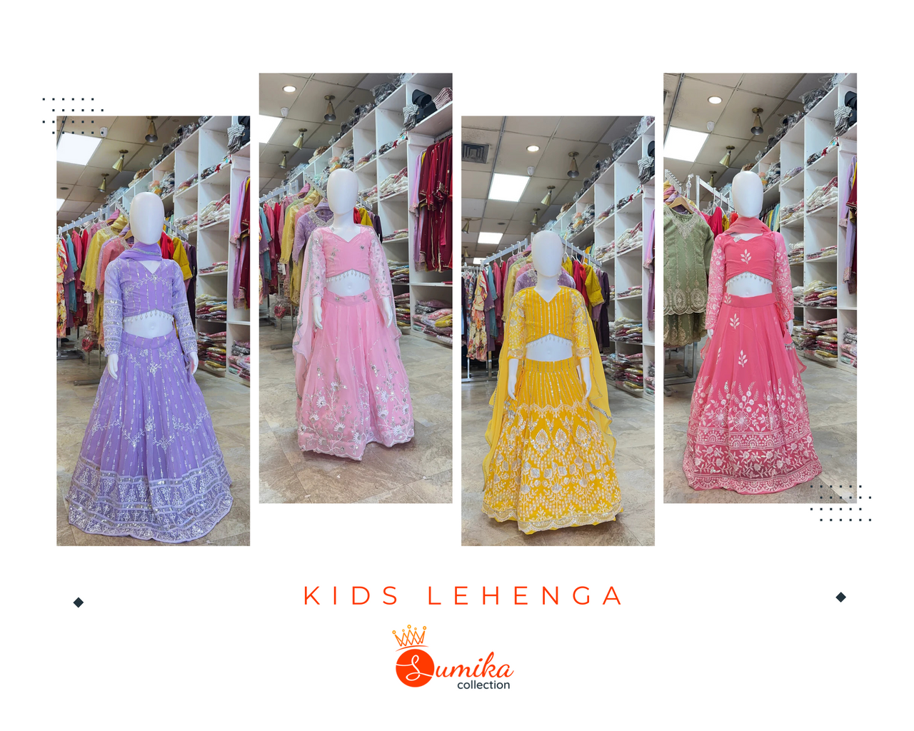 Kids Lehenga