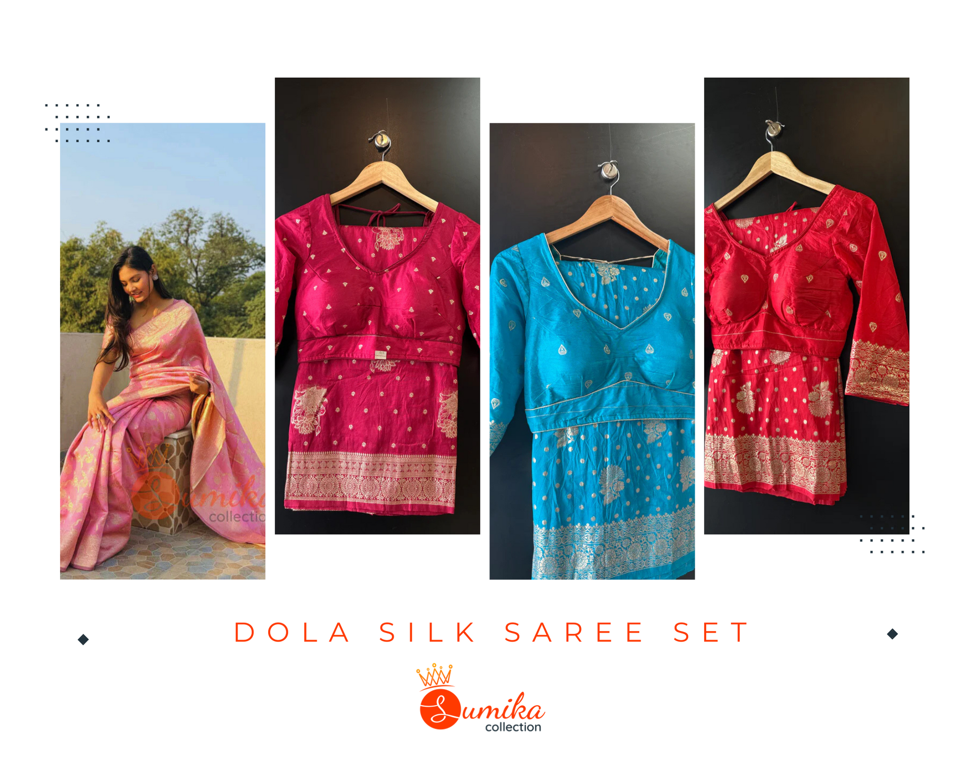 Dola Silk Saree Set