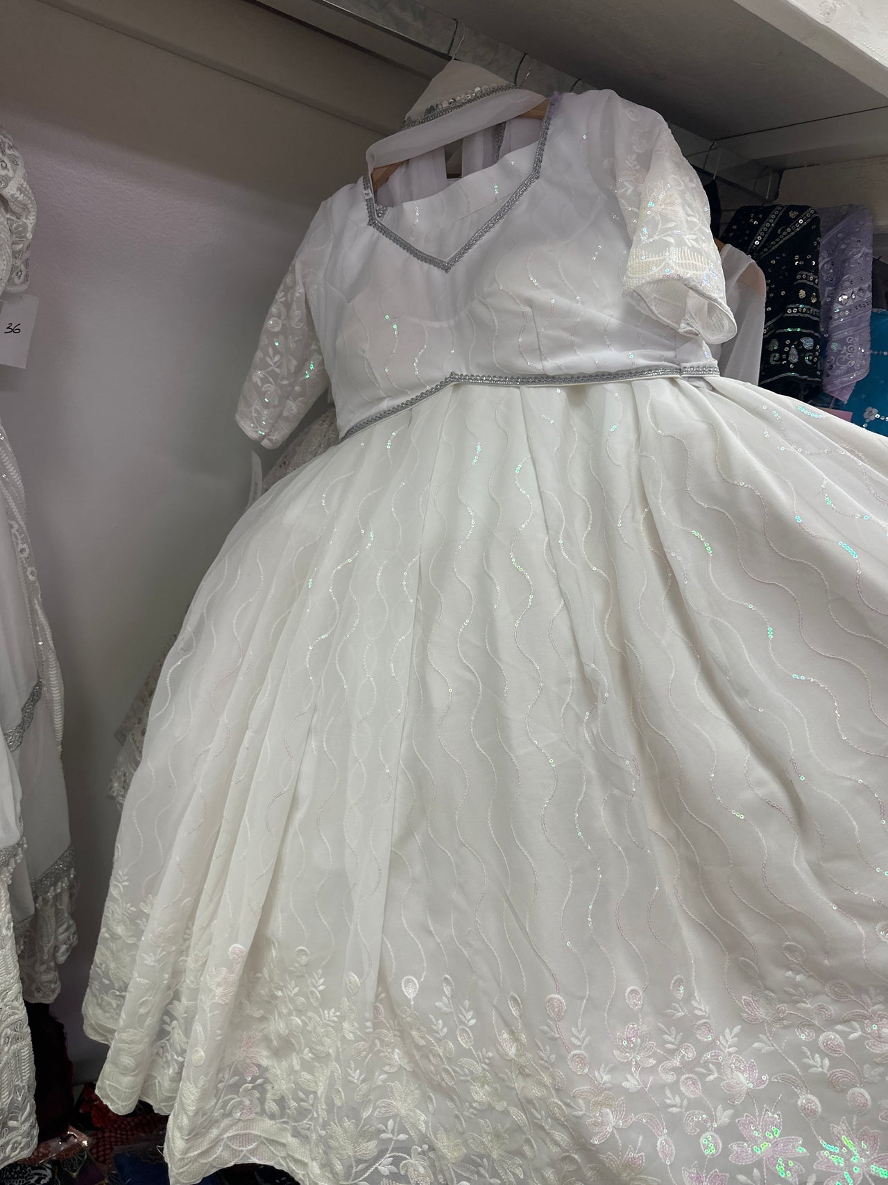 Off White HIGH QUALITY LEHENGA