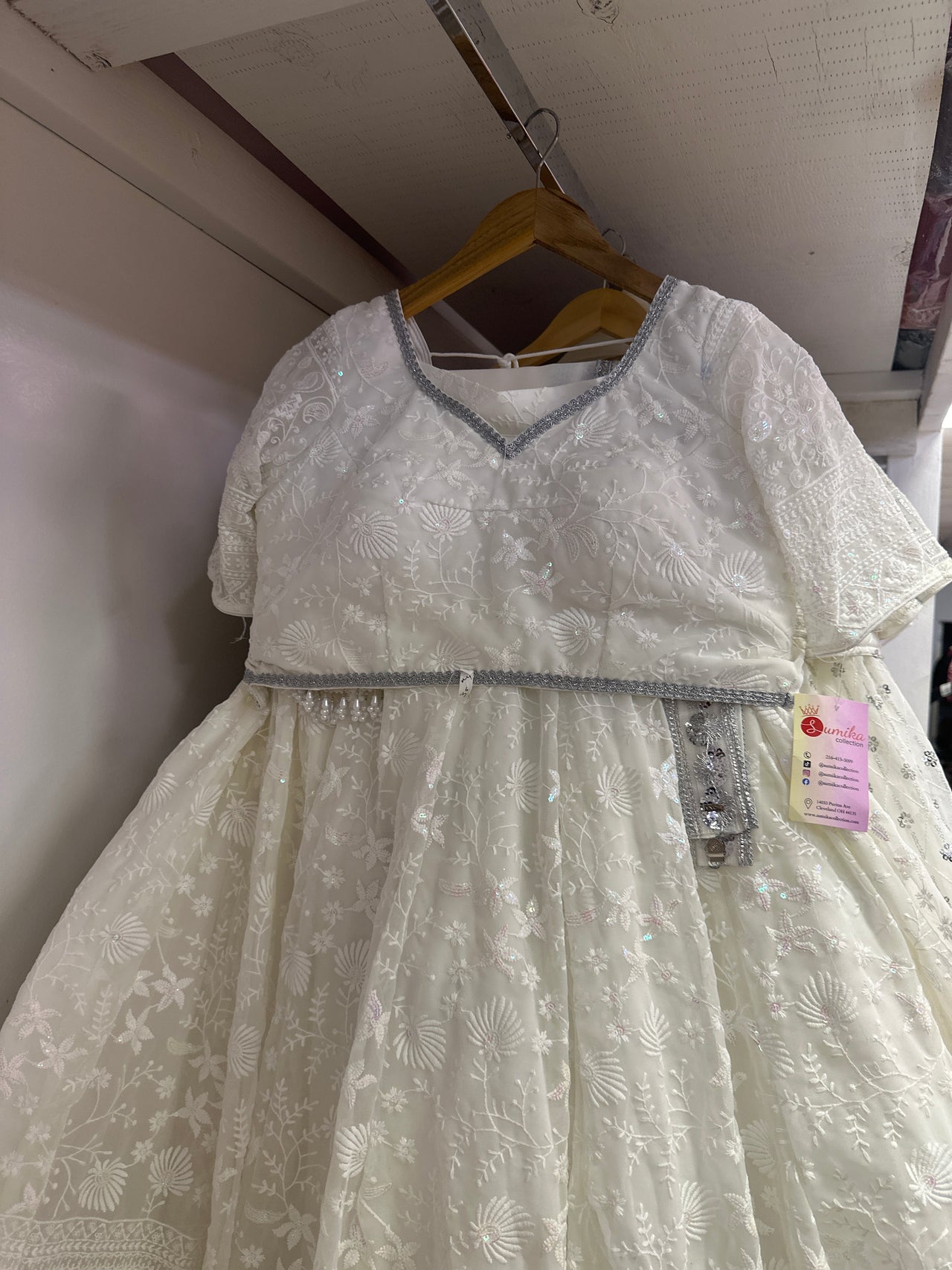 White High Quality Lehenga