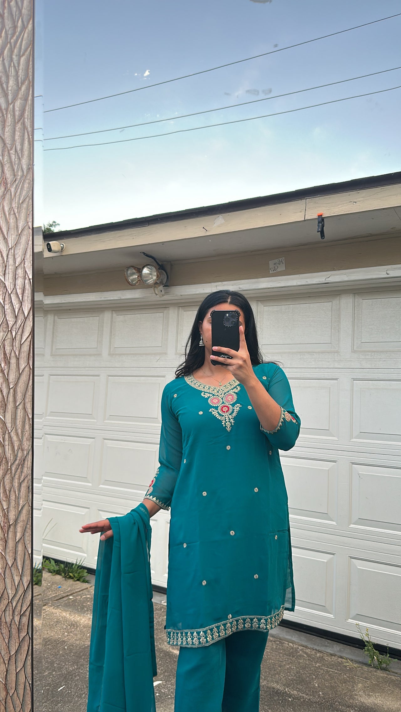 Simple Georgette Kurta Set
