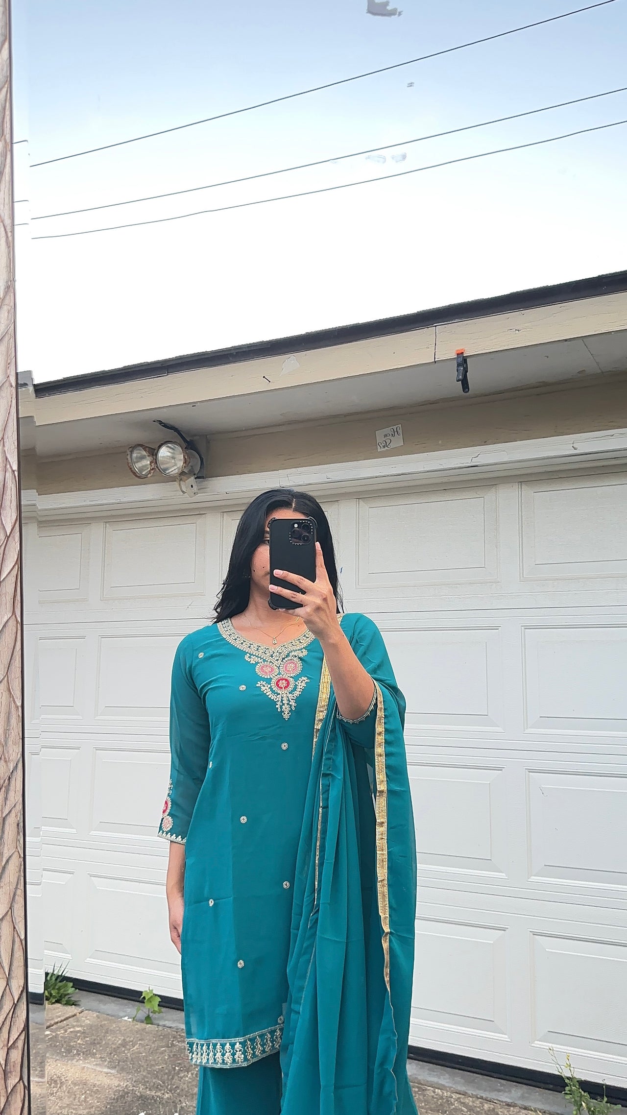 Simple Georgette Kurta Set