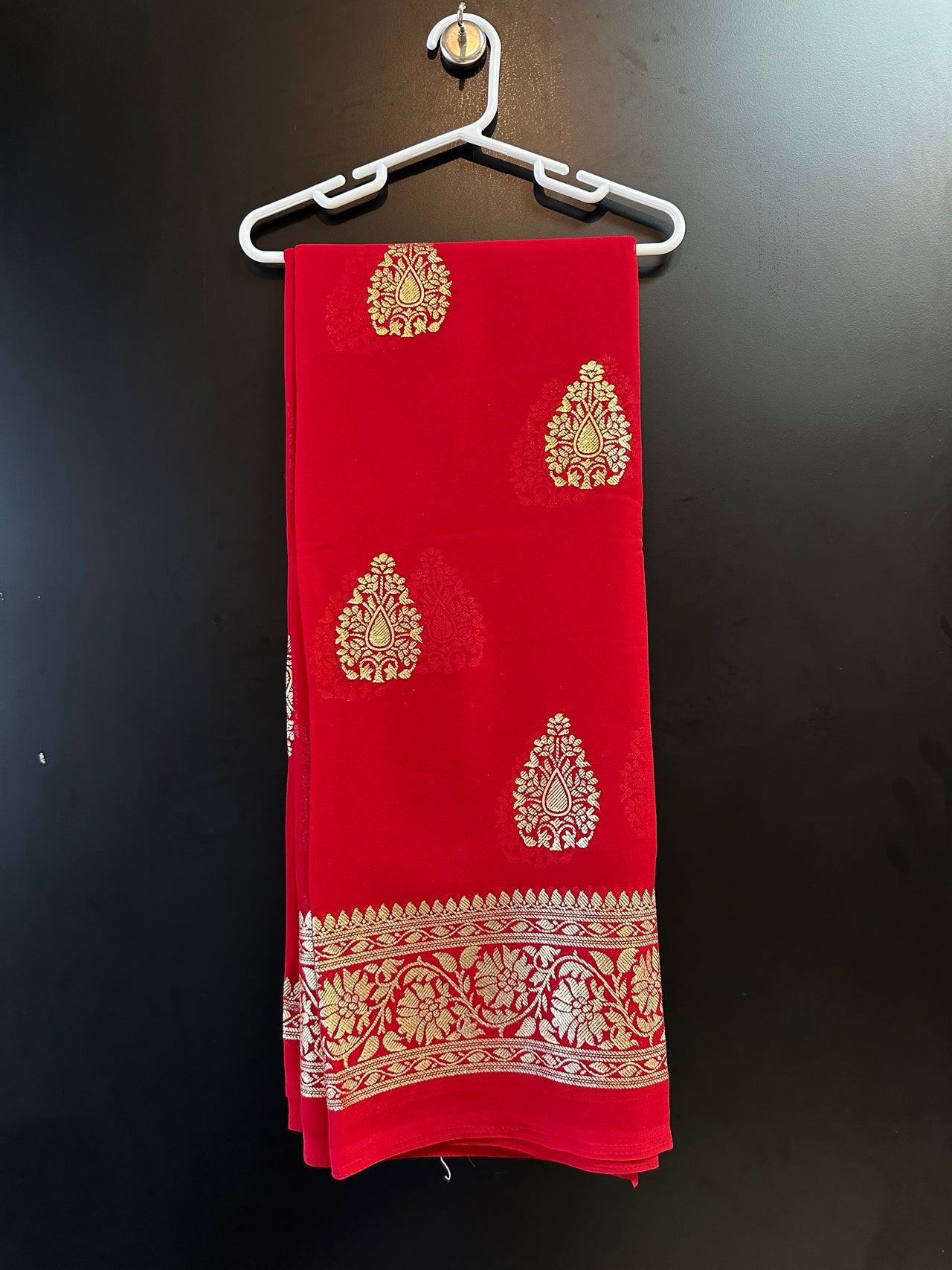 Georgette Saree with Foil Print