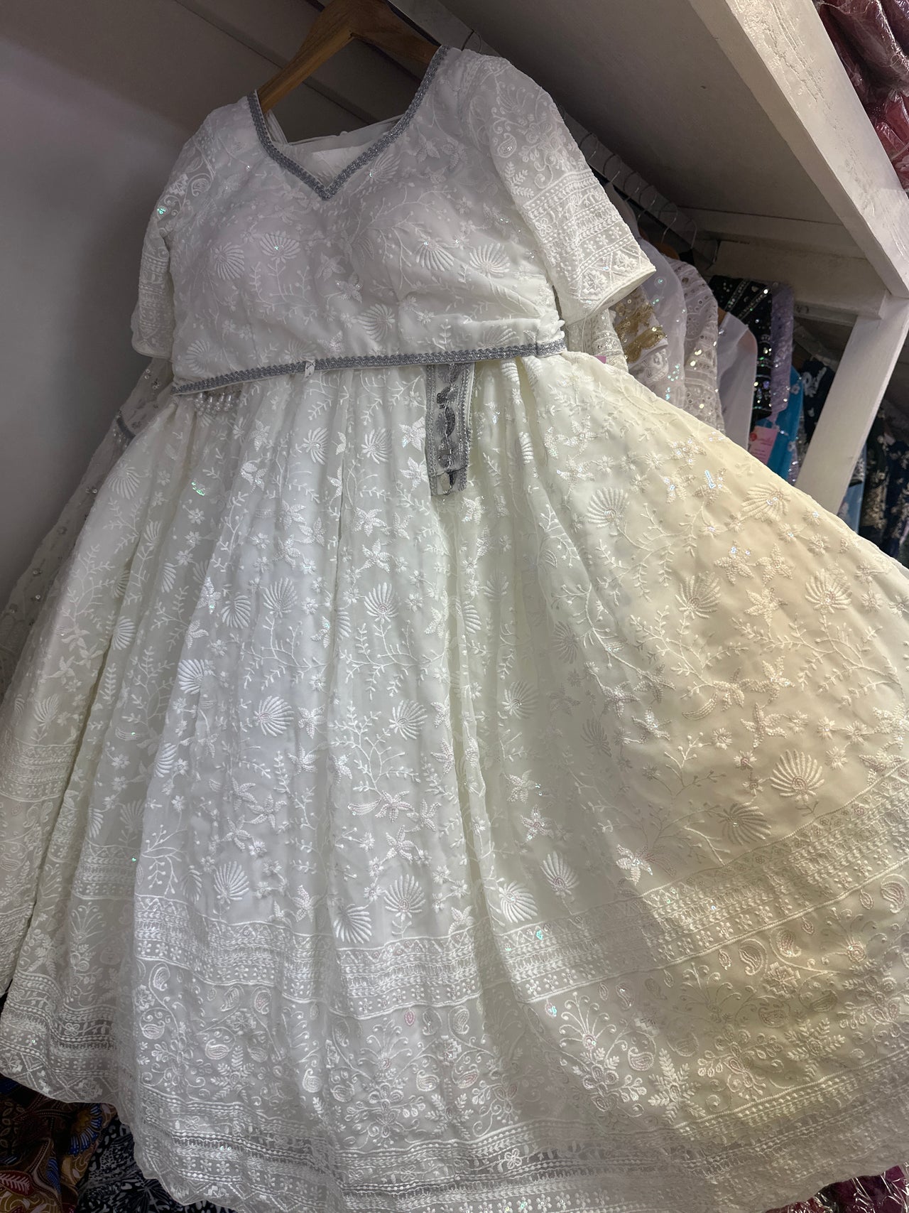 White High Quality Lehenga