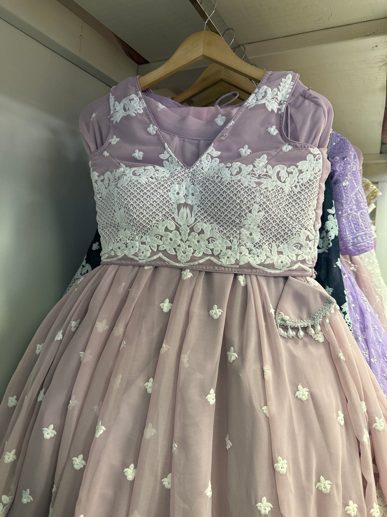 Dusky Pink High Quality Lehenga