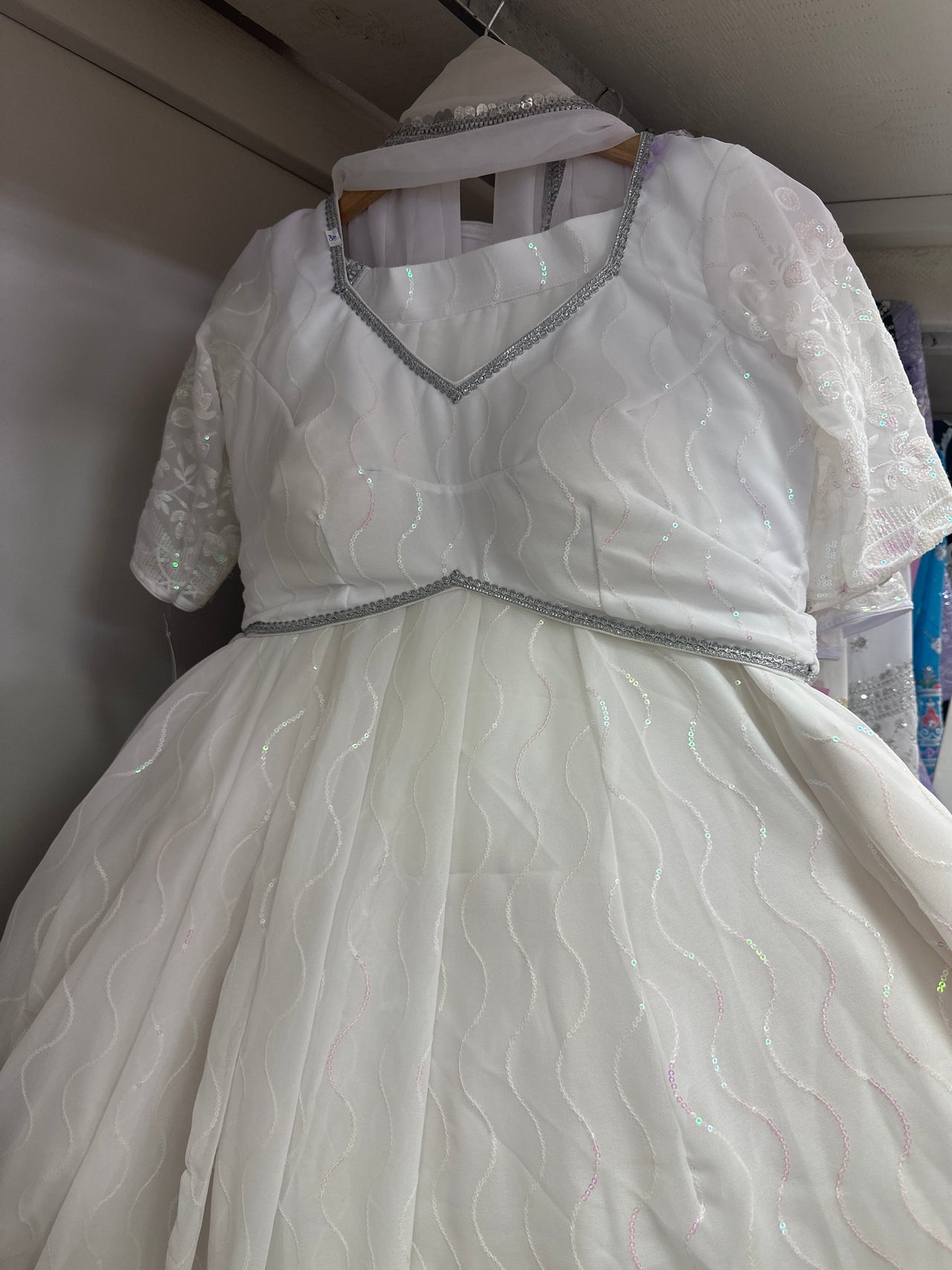 Off White HIGH QUALITY LEHENGA