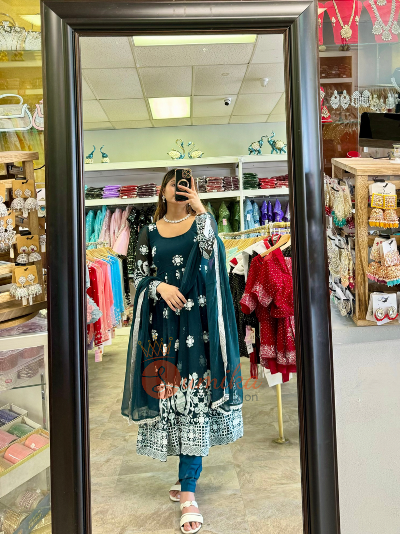 KEROSENE High Quality Anarkali set