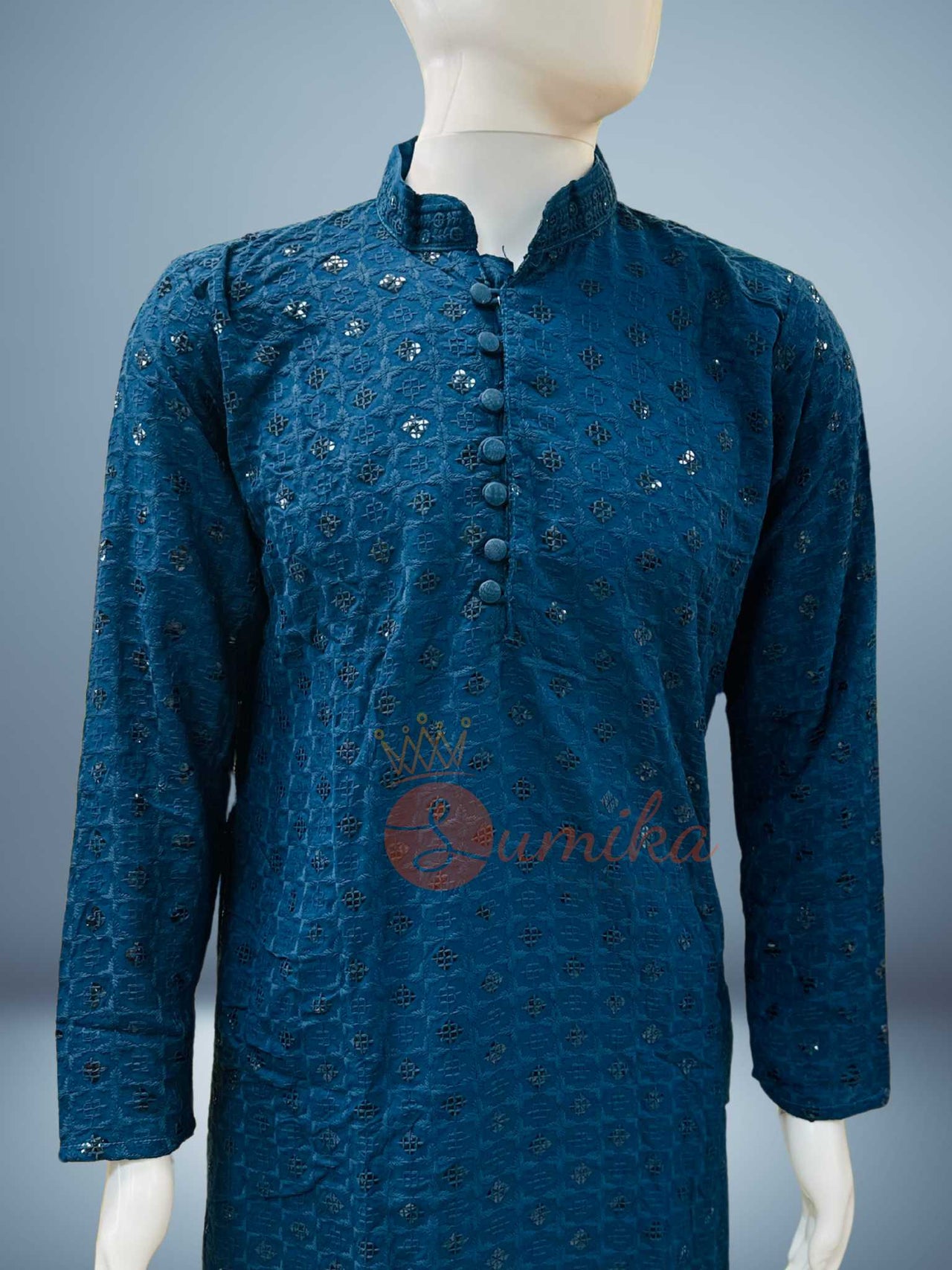 Premium Kerosene Chikankari Kurta Set