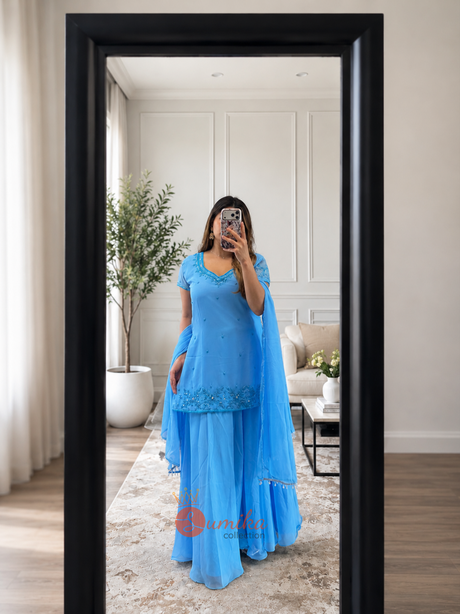 Nepali Kurta set in USA