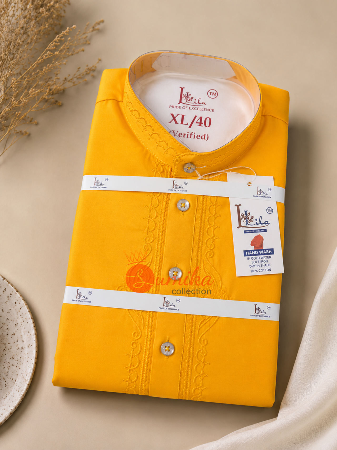 Cotton Kurta set for Men in USA. Order Online