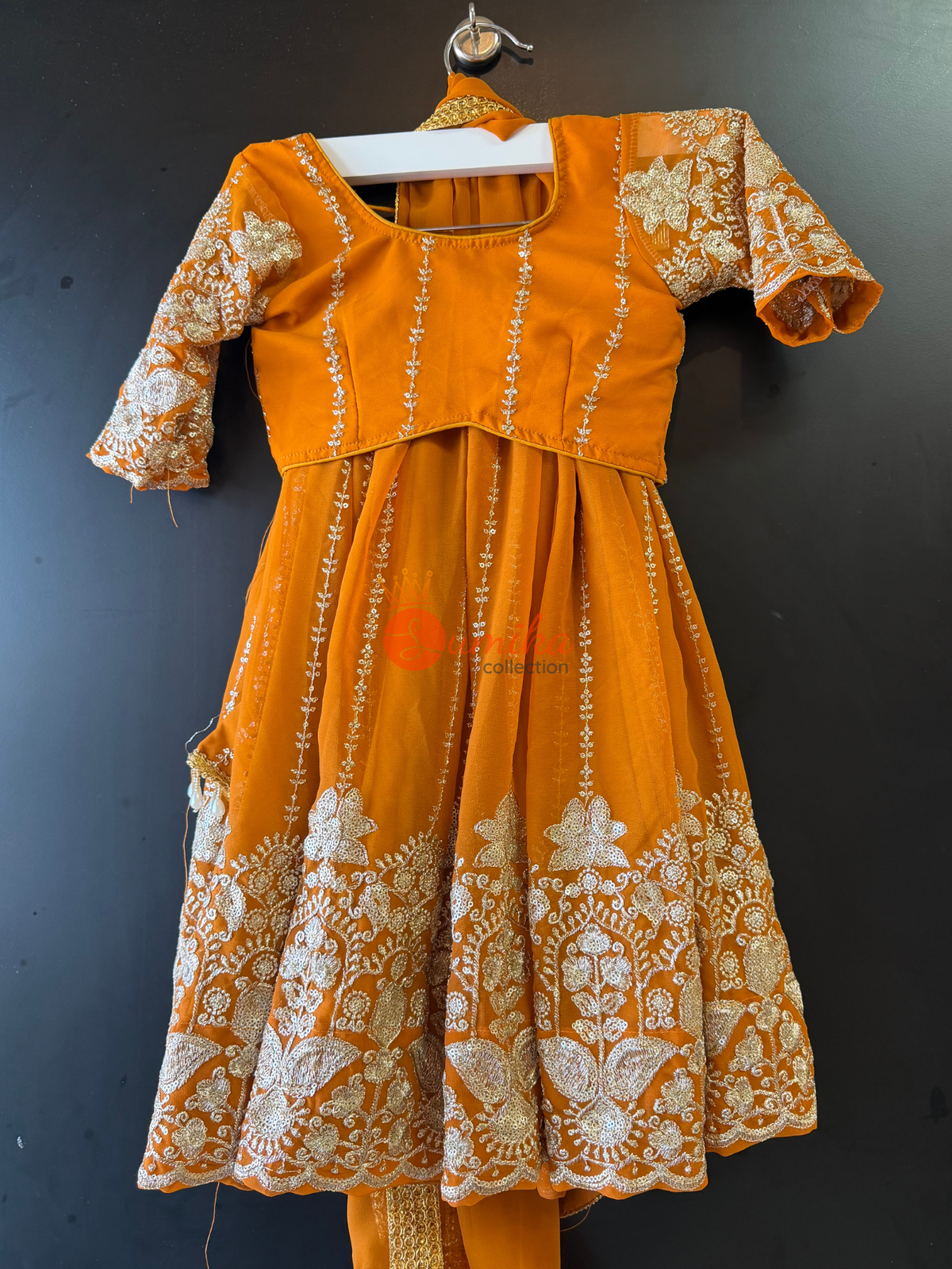 Kids’ Premium Georgette Lehenga Set