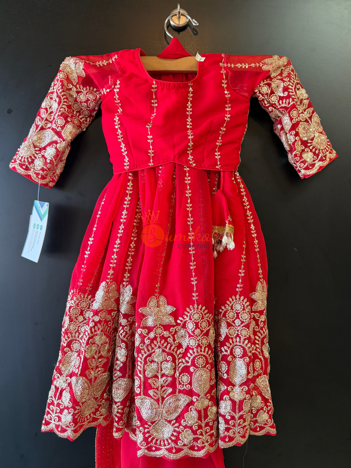 Kids’ Premium Georgette Lehenga Set